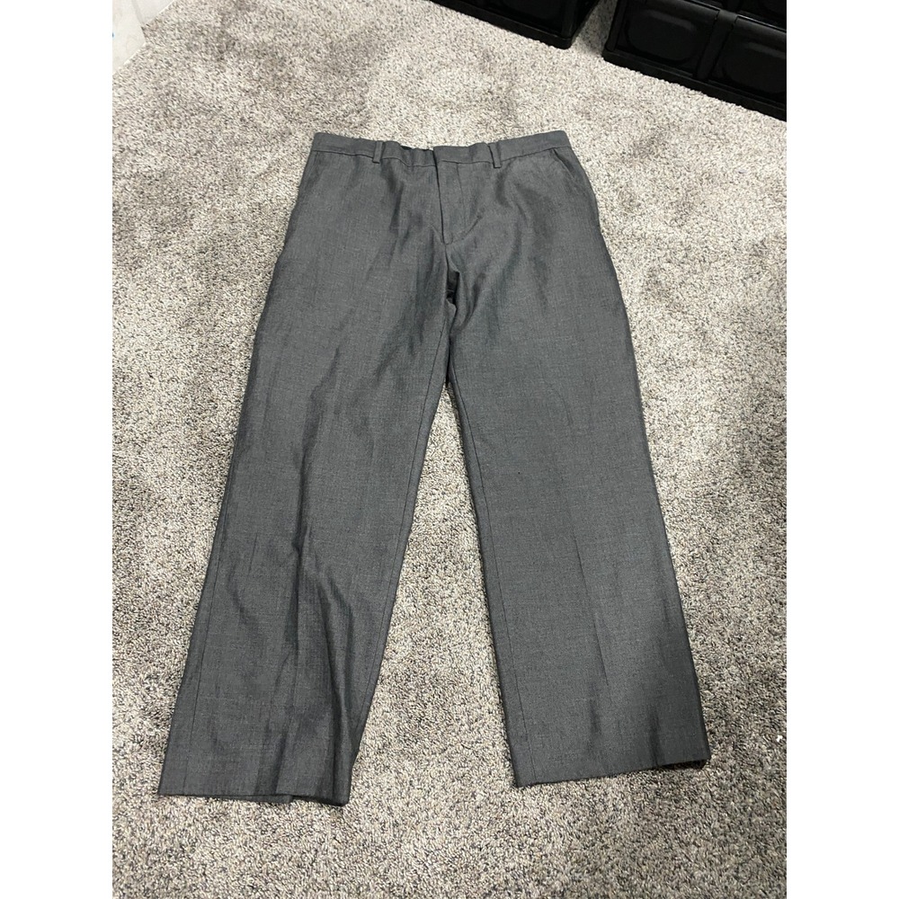 Banana Republic Dress Pants Tailored Fit Grey 33x32